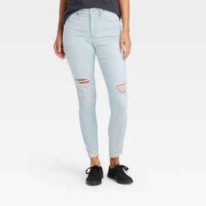 Universal Thread High Rise Distressed Skinny Jeans - Size 8/29R